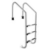 3-Step Stainless Steel Swimming Pool Ladder with Anti-Slip Step
