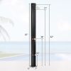 7.2 Feet Adjustable Outdoor Solar Heating Shower Head