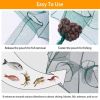 Portable Folded Fishing Bait Trap Fishing Trap Net